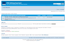 Tablet Screenshot of forum.vwa-arnsberg.de